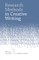 Research Methods in Creative Writing
