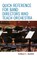 Quick Reference for Band Directors Who Teach Orchestra