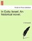 In Exitu Israel. an Historical Novel. Vol. I