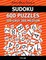 Sudoku 600 Puzzles. 300 Easy and 300 Medium