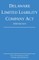 Delaware Limited Liability Company Act; 2018 Edition