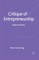 Critique of Entrepreneurship
