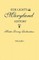 Side-Lights on Maryland History, with Sketches of Early Maryland Families. in Two Volumes. Volume I