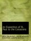 An Exposition of St. Paul to the Colossians