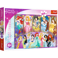 TREFL DISNEY PRINCESS puzzle 160 pcs TREFL DISNEY PRINCESS puzzle 160 pcs