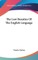 The Lost Beauties Of The English Language