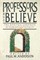 Professors Who Believe
