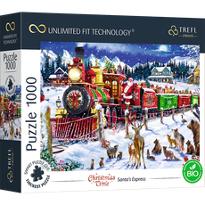 TREFL Prime Puzzle Christmas Time: Santa´s Express, 1000 pcs