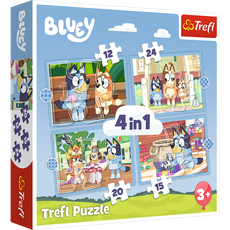TREFL BLUEY Puzzle 4 in 1 set