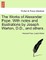 The Works of Alexander Pope. with Notes and Illustrations by Joseph Warton, D.D., and Others.