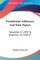 Presidential Addresses And State Papers