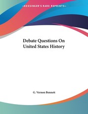 Debate Questions On United States History
