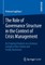The Role of Governance Structure in the Context of Crisis Management