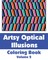 Artsy Optical Illusions Coloring Book