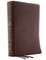 The Niv, Open Bible, Genuine Leather, Brown, Red Letter Edition, Comfort Print