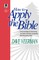 How To Apply the Bible
