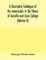 A descriptive catalogue of the manuscripts in the library of Gonville and Caius College (Volume II)