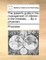 The Parent's Guide in the Management of Children in the Measles