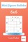 Mini Jigsaw Sudoku - 200 Normal Puzzles 6x6 (book 2)