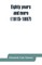 Eighty years and more (1815-1897)