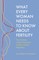 What Every Woman Needs to Know about Fertility