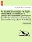 An Epistle [In Verse] to the Right Honourable Charles Earl of Dorset and Middlesex [On William the Third's Victories in Ireland. by Charles Montagu, Earl of Halifax].