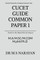 Cucet Guide Common Paper 1