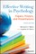 Effective Writing in Psychology