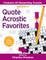 Quote Acrostic Favorites