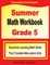 Summer Math Workbook Grade 5