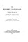 The Hebrew Language Viewed in the Light of Assyrian Research