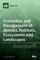 Protection and Management of Species, Habitats, Ecosystems and Landscapes