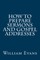 How to Prepare Sermons and Gospel Addresses