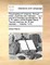 The Progress of Romance, Through Times, Countries and Manners; ... in a Course of Evening Conversations. by C. R. Author of the English Baron, the Two Mentors, &C. in Two Volumes. ... Volume 1 of 2
