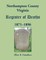 Northampton County, Virginia Register of Deaths, 1871-1896