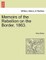 Memoirs of the Rebellion on the Border, 1863.