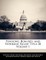 Pensions, Bonuses, and Veterans' Relief Title 38 Volume 1