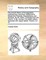 The Ancient History of the Egyptians, Carthaginans, Assyrians, Babylonians, Medes and Persians, Macedonians, and Grecians. by Mr. Rollin, Translated from the French. in Ten Volumes the Eighth Edition, Illustrated with Copper-Plates. Volume 3 of 10
