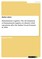 Humanitarian Logistics. The development of humanitarian logistics in disaster relief operations after the Indian Ocean Tsunami in 2004
