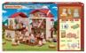 SYLVANIAN FAMILIES Rotaļu komplekts Lauku māja ar sarkanu jumtu