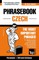 English-Czech phrasebook and 250-word mini dictionary