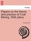Papers on the Theory and Practice of Coal Mining. with Plans.