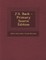 J.S. Bach - Primary Source Edition