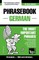 English-German phrasebook and 1500-word dictionary
