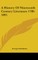 A History Of Nineteenth Century Literature 1780-1895