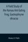 A Field Study of the Kansas Ant-Eating Frog, Gastrophryne olivacea