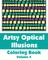 Artsy Optical Illusions Coloring Book