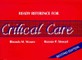 Ready Reference Critical Care 2e