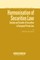 Harmonisation of Securities Law