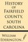 History of Fairfield County, South Carolina